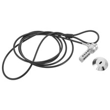 1 Set Laptop Cable Lock: Computer Combination Security Lock, 4-Digit Code 