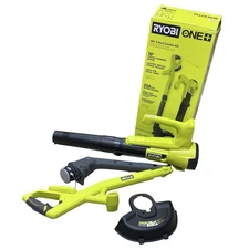 RYOBI ONE+ 18V Cordless Trimmer Edger & Blower Combo Kit (Tool Only) PCLCK201