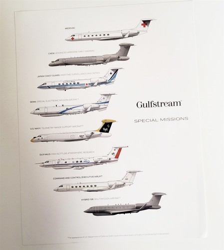 Gulfstream Special Missions Aircraft Data Sheet Military Defense