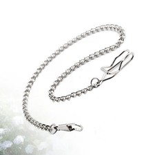 Pocket Watch Chain Vintage Metal Watch Holder For Belt Jean And Key Chain