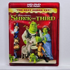 DreamWorks Shrek the Third HD DVD Movie Disc Animated Family Comedy Mike Myers