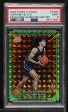 2023 Chrome Radiating Rookies Green Geometric Refractor Anthony Black PSA 9 1fl4