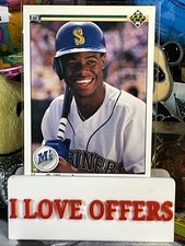 1990 Upper Deck Ken Griffey Jr #156 Rare Error SIMULTANEOUSLY Misspelled C Store