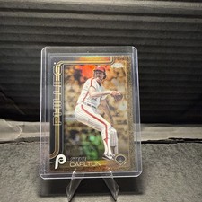 2023 Topps Gilded Collection Steve Carlton Gold Framed 15 /99 Phillies #151