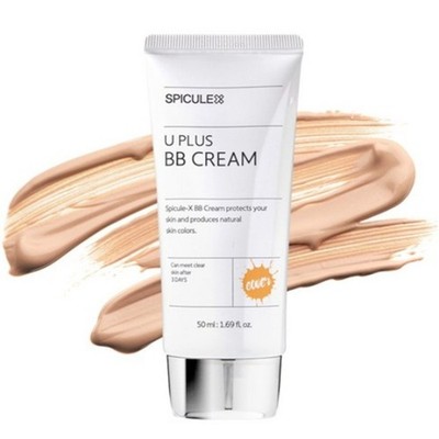 SpiculeX U Plus BB Cream 50ml Natural Cover, Bright, Recovery Moisturizing Cover