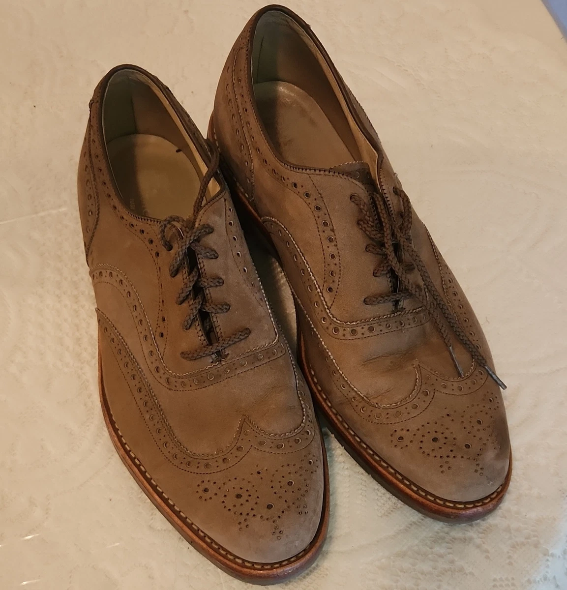 Las mejores ofertas en Zapatos de vestir Oxford Ante Marrón para