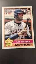 2025 Topps Heritage VERY RARE Nickname Variation #500 Yordan Alvarez AIR YORDAN
