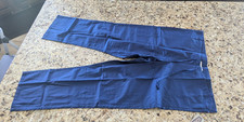 Landau Scrub Zone Unisex Scrub Pant 2 Pocket Classic Fit Drawstring Navy Blue