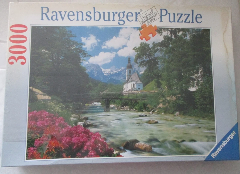 Ravensburger Puzzle 17005 Ramsau gegen Reiteralpe  3000 Teile Puzzle NEU OVP - Bild 1 von 1