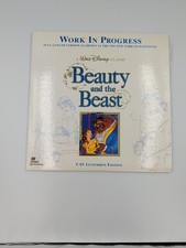 Beauty and the Beast Laserdisc- TESTED