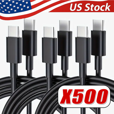 USB-C to USB C Type-C Fast Charging Data SYNC Charger Cable Cord 3/6/10FT lot