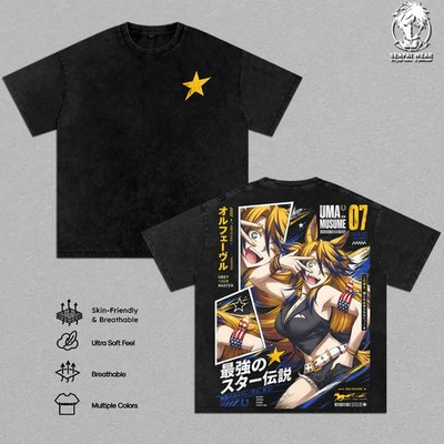 Retro Obey Your Master T-Shirt Uma Musume Graphic Tee Vintage