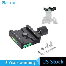 50mm Quick Release Plate Clamp Camera Mount Arca Swiss QR Clamp Adapter