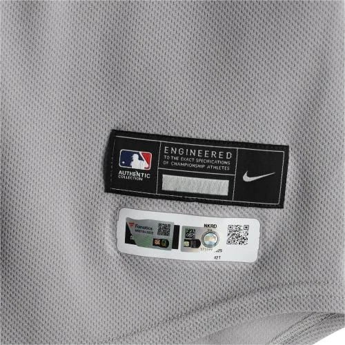 Devin Williams Yankees Player-Worn #38 Gray Jersey vs. Red Sox on June 15, 2025 - Image 4 of 4