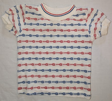 Vintage Health-tex Baby 18m Pullover Tennis Racket Shirt