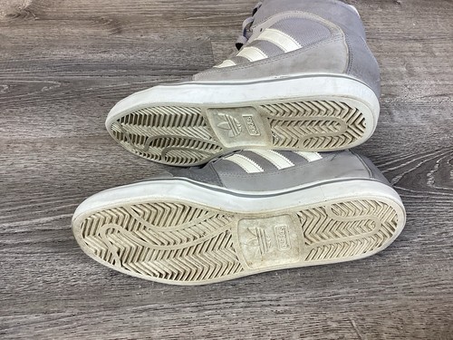 Adidas Mens Hillsdale Size 10.5 High Top Sneakers Gray G22175 2010 Shoes - Picture 11 of 12