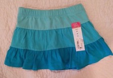 NWT Okie Dokie Aqua Blue SKORT Toddler Girls size 2T