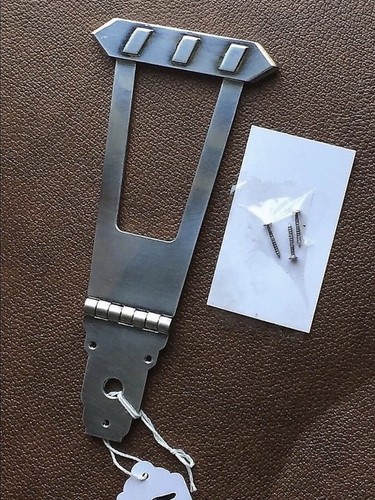 Es175 TP. Trapez CHROM GEALTERT passt Vintage GIBSON Restaurierung JVGuitars VERKAUF! - Bild 8 von 8