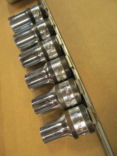 SNAP ON TOOLS Metric Socket Set TWM F FICM FSFM TMM 20 Pcs - Picture 9 of 12