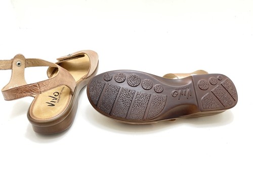 Vivo Damen Sandale Sandalette Pantolette Braun Gr. 37 (UK 4) - Bild 2 von 4