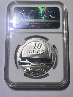 2019 フランス10ユーロ モダンコイン ルーブル NGC PF70UCAM