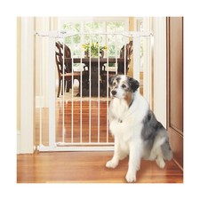 MYPET North States Tall Happy Tails Walk Thru Pet Gate: Extra-Tall 36  and Ex...