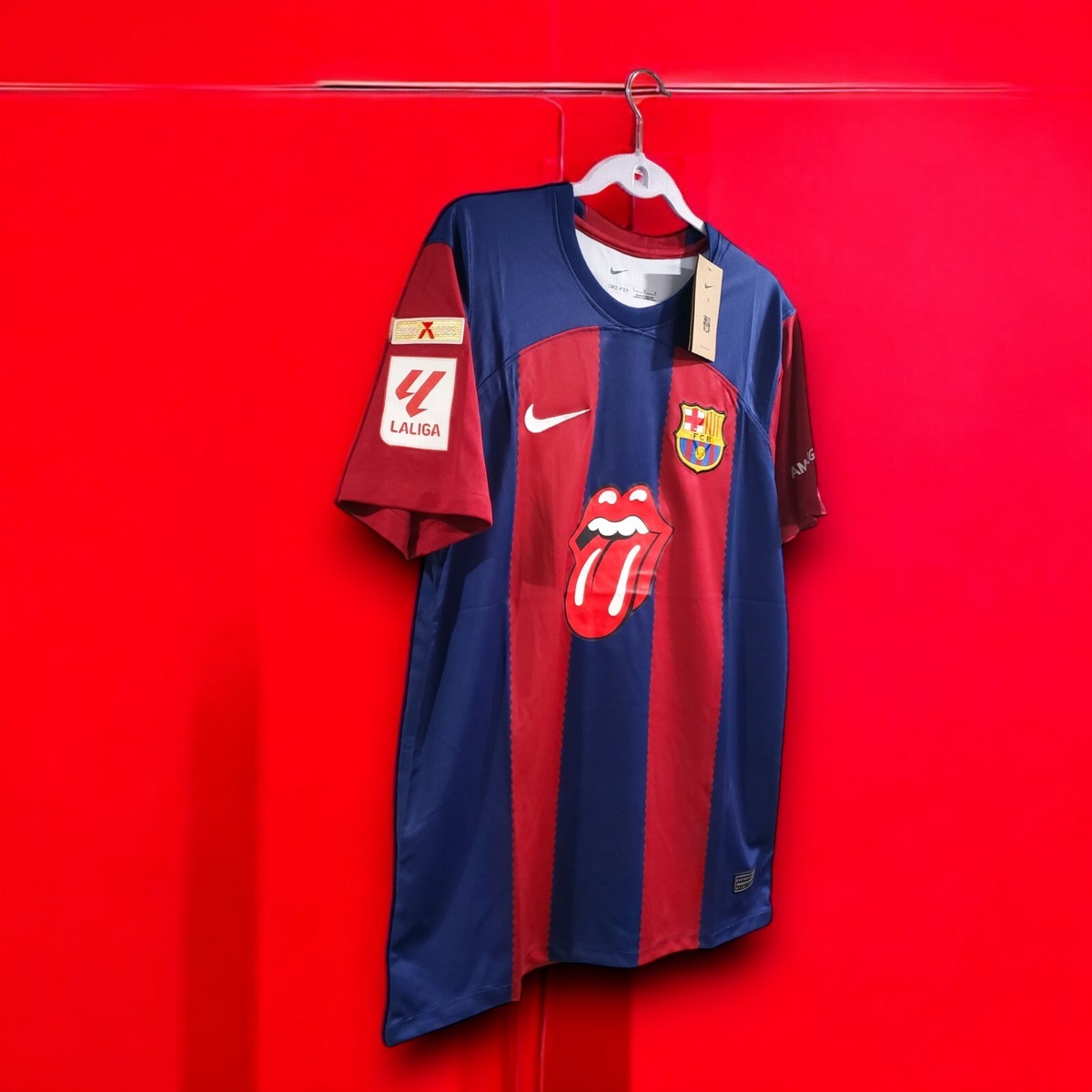 Jersey Barcelona Special Edition Rolling Stones LEWANDOWSKI