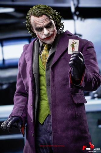 FIRE A030 Batman il Cavaliere Oscuro Il Joker Modellino scala 1/4 IN MAGAZZINO - Foto 6 di 12