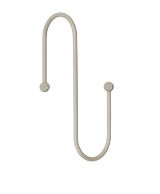 BLOMUS Garderobenleiste CURL Garderobenhaken Garderobe ashes of roses grau 65913