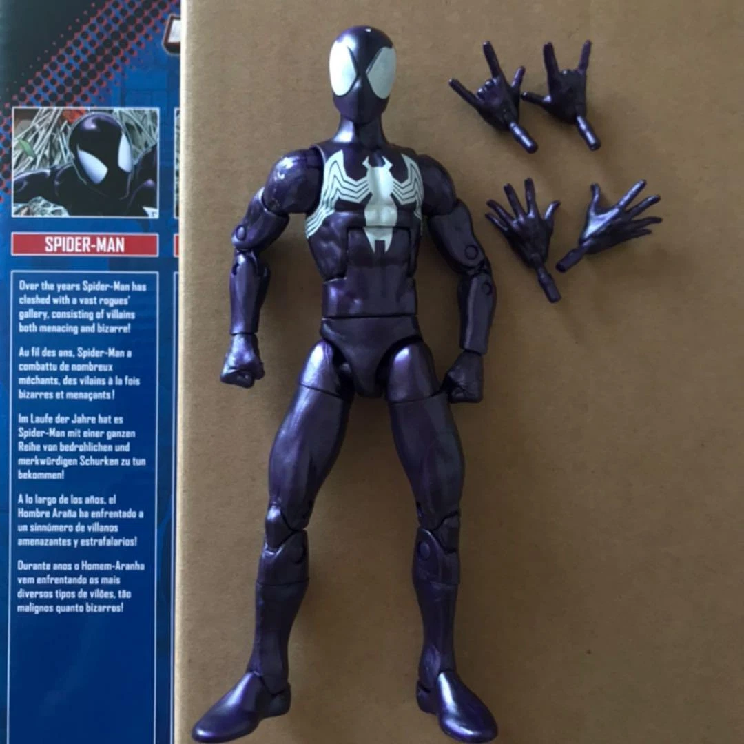 Marvel legends symbiote best sale spider man 2019