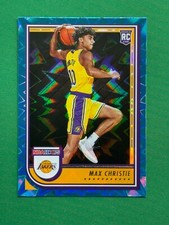 2022-23 Panini NBA Hoops Basketball Teal Explosion Parallel #262 Max Christie RC