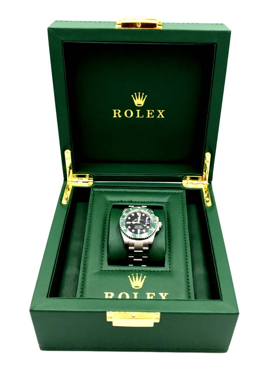 Rolex Ultimate Replacement Watch Storage Box Complete With Outer Green