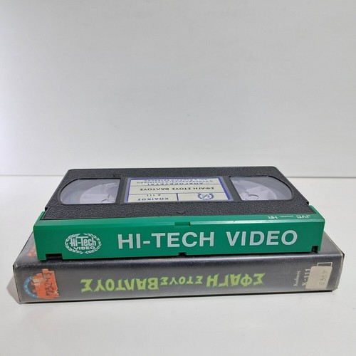 HORROR VHS TAPE Terror in the Swamp 1985 GREEK SUBS PAL Billy Holliday ZS - Imagen 3 de 4