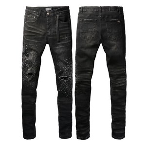 パンツ amiri slim fit jeans28 Black Amiri 'slim' type jeans Amiri - Vitkac AS