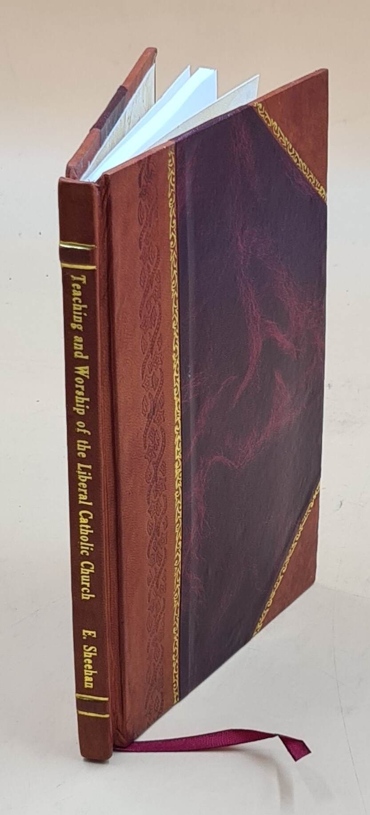 Liberal Catholic Church Teaching and Worship Leather Bound Edition