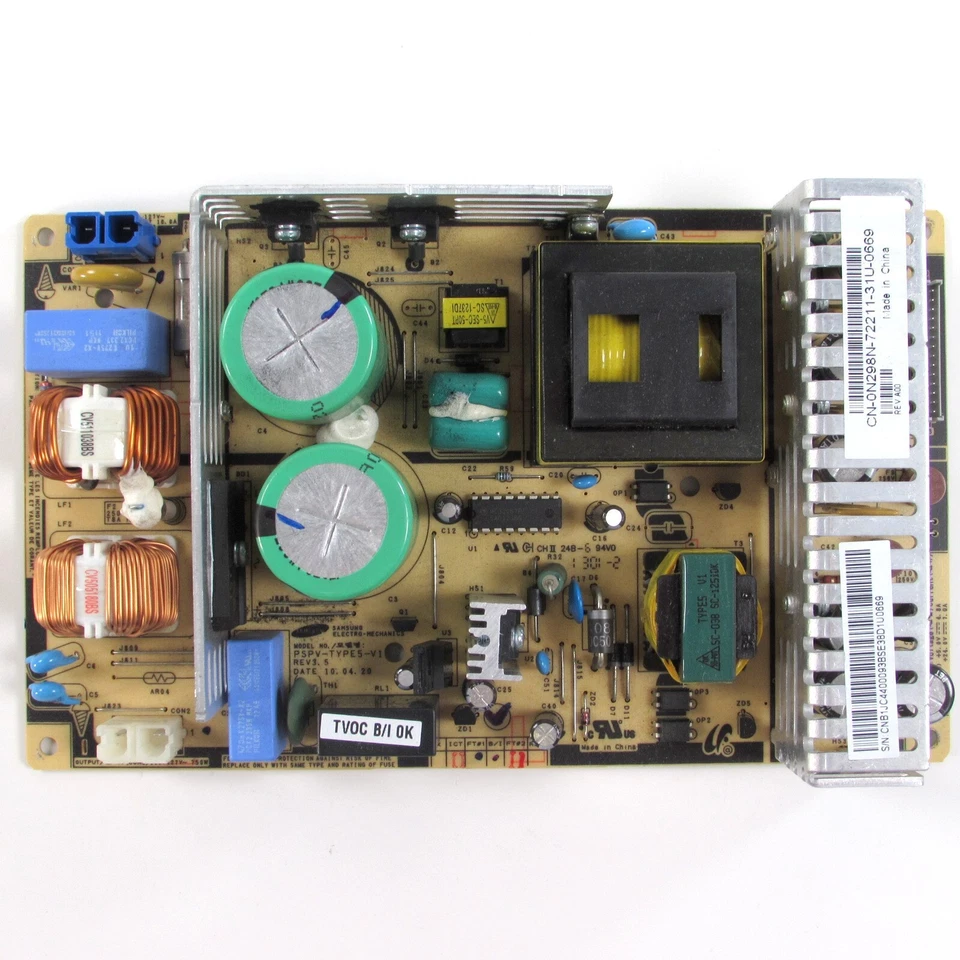 LOT of 8 Xerox Phaser 4600/4620 Power Control Boards Mono Laser Printer USED - Image 2 of 4