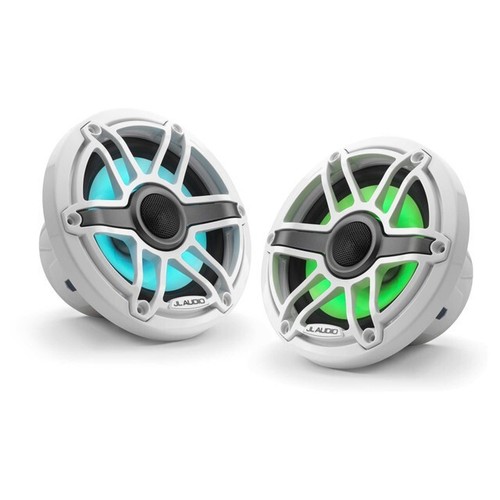 JL Audio M6-650X-S-GwGw-i 6,5" altoparlanti marini coassiali a 2 vie griglie sportive bianche - Foto 2 di 19