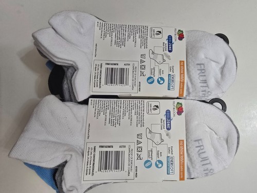 Fruit of the Loom Womens CoolZone Socks Cushioned No Show Tab Sock Size (6-Pack) - Picture 4 of 8