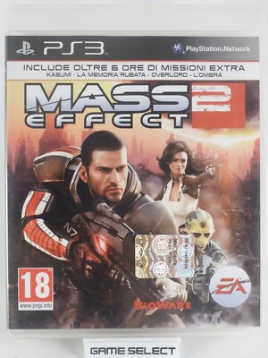 MASS EFFECT 2 SONY PS3 PLAYSTATION 3 PAL EU EUR ITA ITALIAN ORIGINAL COMPLETE