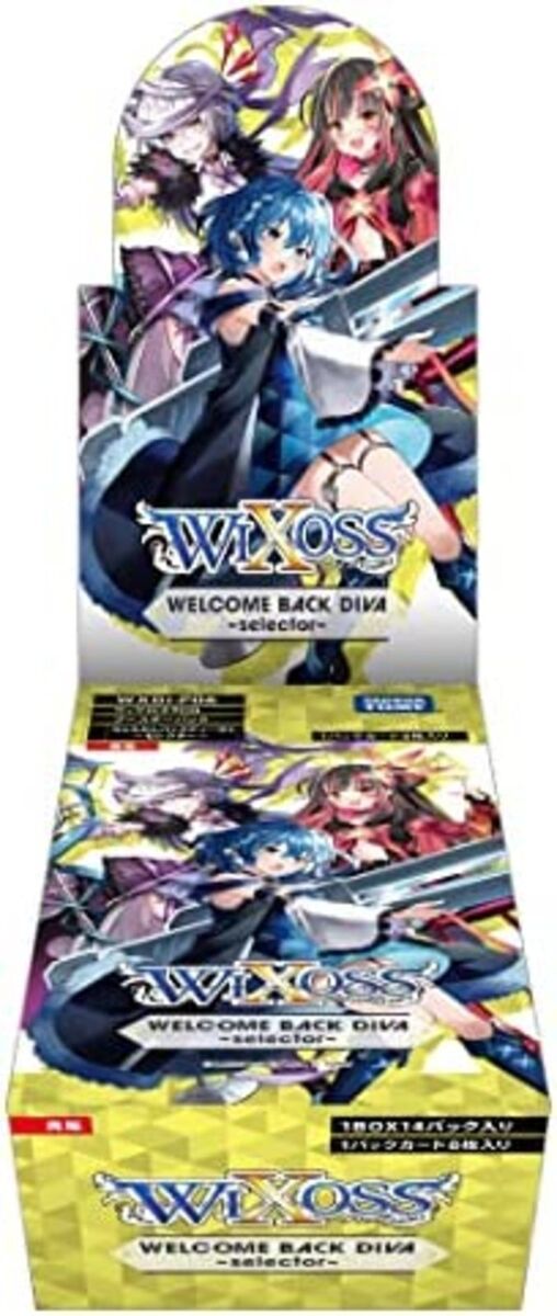 WIXOSS WXDi-P06 TCG Booster Pack WELCOME BACK DIVA ~selector WIXOSS WXDi-P06 TCG Booster Pack WELCOME BACK DIVA ~selector