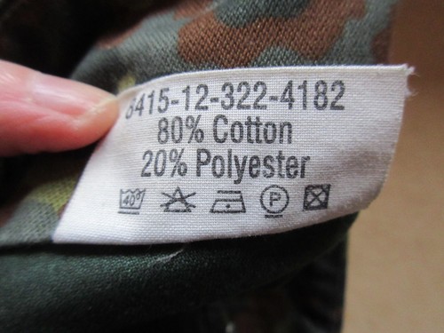 3 German Army Camouflage Flecktarn Caps, Small Size 53/ 58 - Picture 13 of 19
