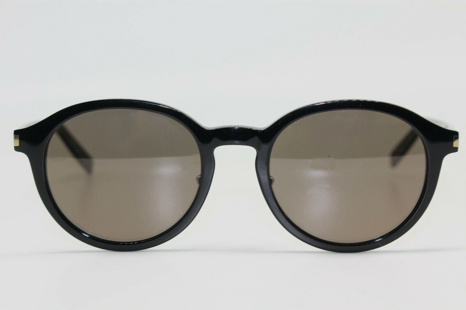 Occhiali da sole Saint Laurent SL169 F 001 unisex neri rotondi tonalità 51 21 150 $440