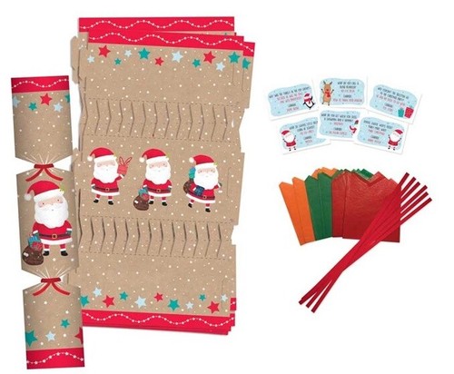 Make And Fill Your Own Christmas Cracker Craft Kit With Hats & Jokes - Picture 20 of 57