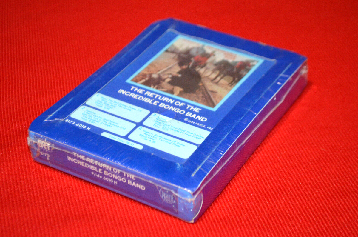 THE RETURN OF THE INCREDIBLE BONGO BAND SEALED 8-Track Pride THE RETURN OF THE INCREDIBLE BONGO BAND SEALED 8-Track Pride
