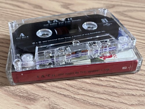 t.A.T.u. 200 km/h in the Wrong Lane Cassette Tape (Universal TH 2002) Electronic - Picture 2 of 3