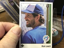 1989 Upper Deck #554 Rick Leach - NM-MT