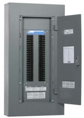 SQUARE D NQ442L2 MLO 42CKT WITH BACKBOX AND COVER 