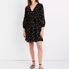Madewell mini dress floral daisies s small 