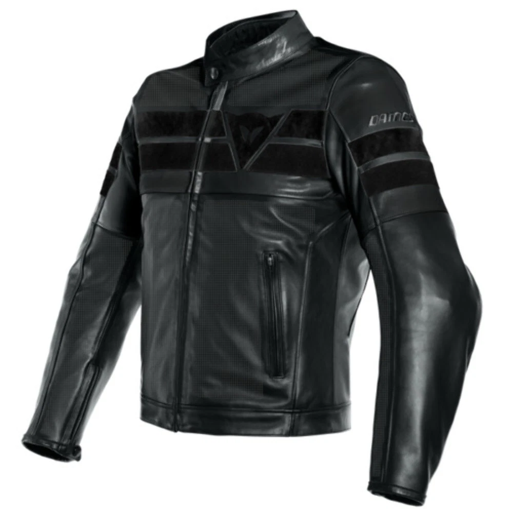 Dainese 8-Track Retro Perforated LeatheR Jacket 201533819-691-58 SIZE: 58 |  eBay