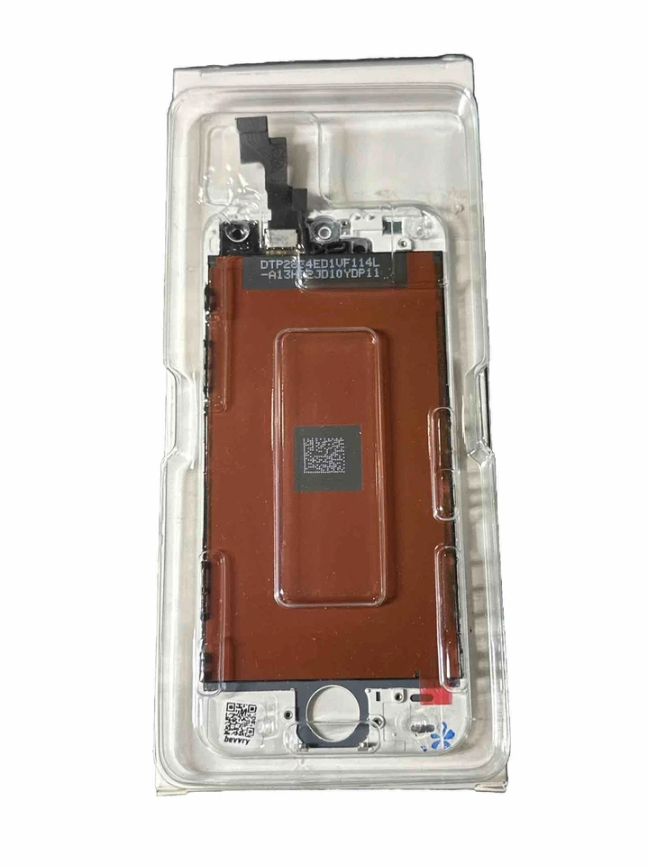 iPhone 5s Digitizer (White) w/ pre-installed Tempered Glass Screen Protector - Image 2 of 2
